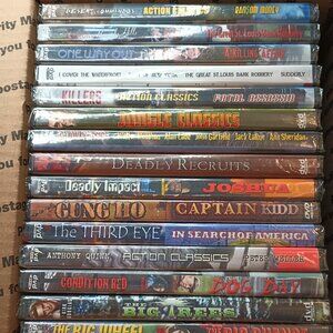 Lot of New Assorted Action Movies DVD